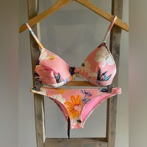 Triangl Swimwear Floral Pink Bikini